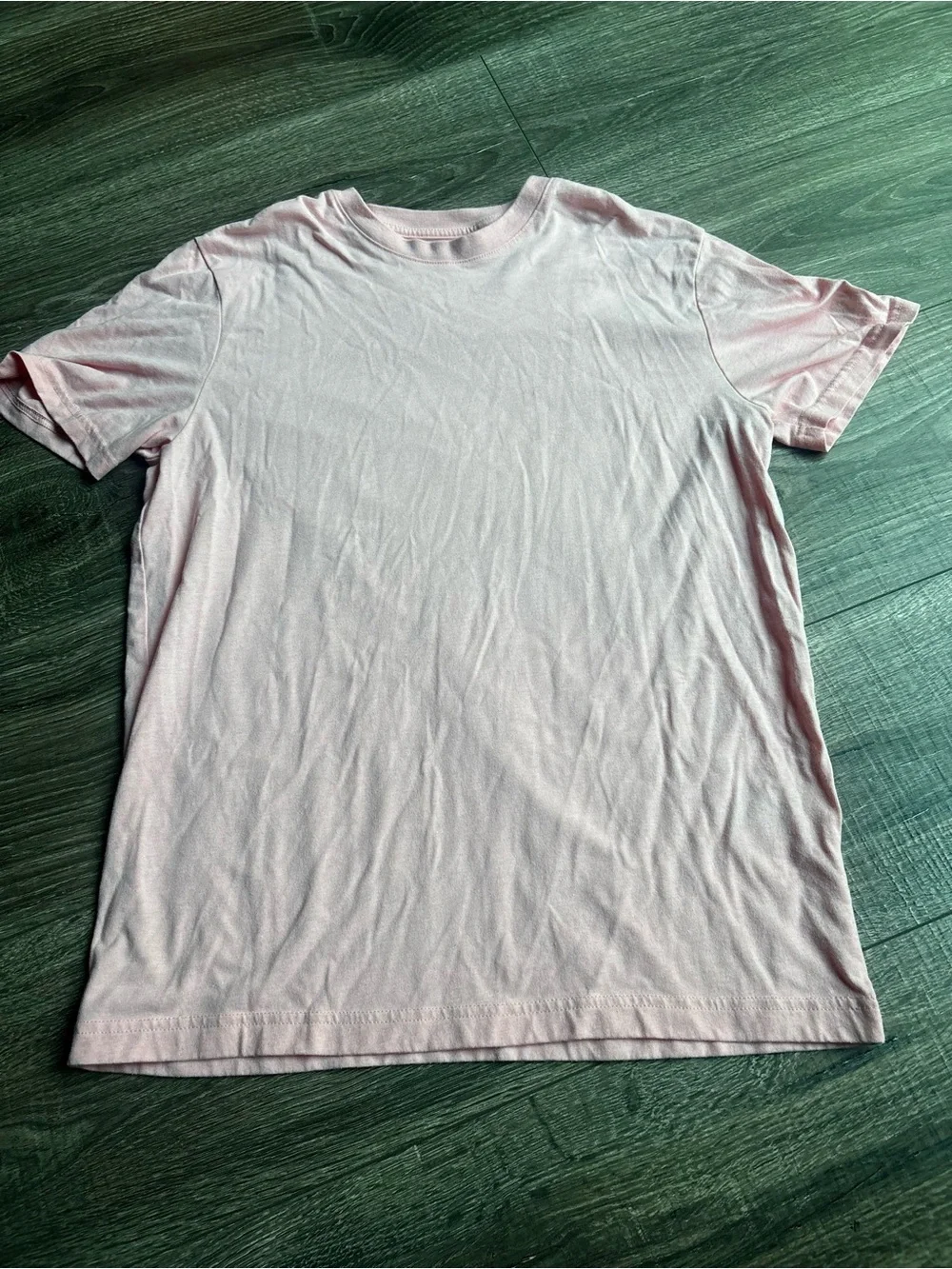 Banana Republic premium wash Pale Pink Crew Neck Short Sleeve Tee